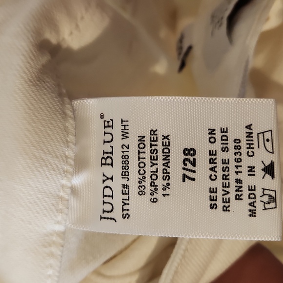 Judy Blue Women's Cream Baggy Chinos 7/28 - Picture 9 of 9